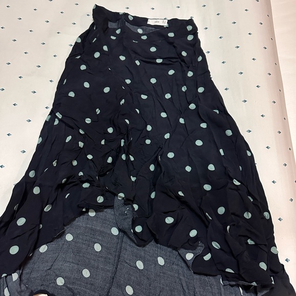 Mango MNG Polka dots midi skirt - Picture 4 of 5